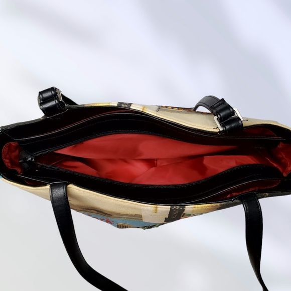 Chic Cosmopolitan Beaded and Sequin Shoulder Handbag - Picture 7 of 9